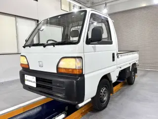 White 1994 Honda Acty Truck, 20,800 miles, E07A 660 cc, stock KTD-0578 (photo 2)