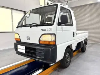 1994 Honda Acty Truck — White 4WD Kei Trucks, photo 2 of 25