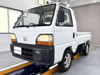 White 1994 Honda Acty Truck, 53,000 miles, E07A 660 cc, stock KTD-0584 (photo 2)