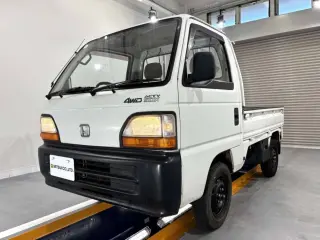 White 1994 Honda Acty Truck, 49,600 miles, E07A 660 cc, stock KTD-0586 (photo 2)