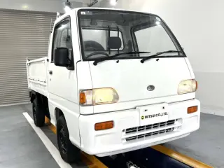 White 1994 Subaru Sambar Truck Dump, 5-Speed Manual, imported kei truck, stock KTD-0590 (photo 8)
