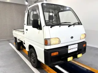 1994 Subaru Sambar Truck — White 4WD Kei Trucks, photo 1 of 26