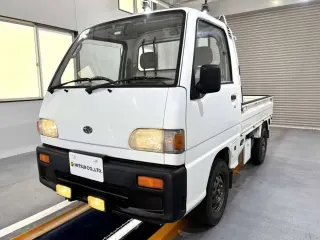 1994 Subaru Sambar Truck — White 4WD Kei Trucks, photo 2 of 26