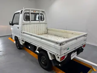 1994 Subaru Sambar Truck — White 4WD Kei Trucks, photo 3 of 24