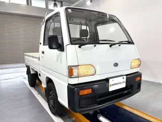 1994 Subaru Sambar Truck — White 4WD Kei Trucks, photo 1 of 24