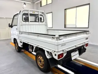 1994 Subaru Sambar Truck — White 4WD Kei Trucks, photo 3 of 26