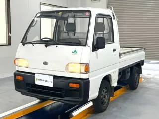 1994 Subaru Sambar Truck — White 4WD Kei Trucks, photo 2 of 22