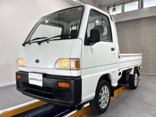 White 1994 Subaru Sambar Truck, 49,800 miles, EN07 660 cc, stock KTD-0598 (photo 2)