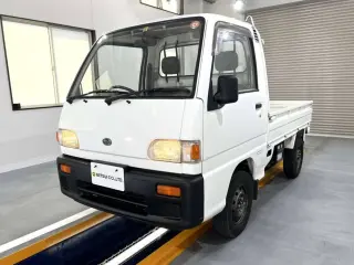 1994 Subaru Sambar Truck — White 4WD Kei Trucks, photo 2 of 25