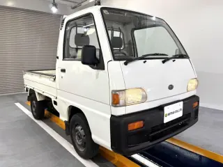 1994 Subaru Sambar Truck — Beige 4WD Kei Trucks, photo 1 of 26