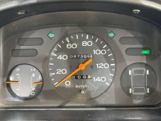 1994 Subaru Sambar Truck — Beige 4WD Kei Trucks, photo 9 of 26