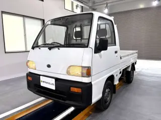 1994 Subaru Sambar Truck — White 4WD Kei Trucks, photo 2 of 23
