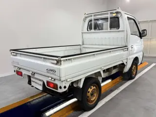White 1994 Suzuki Carry Truck, 4-Speed Manual, imported kei truck, stock KTD-0604 (photo 4)