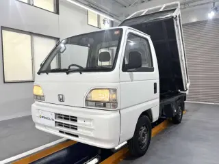 1995 Honda Acty Truck Dump — White 4WD Kei Trucks, photo 2 of 28