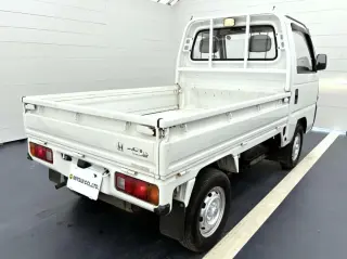 White 1995 Honda Acty Truck, 5-Speed Manual, imported kei truck, stock KTD-0614 (photo 4)