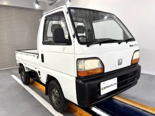 White 1995 Honda Acty Truck 4WD kei truck for sale, stock KTD-0618 (photo 1)