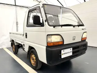 White 1995 Honda Acty Truck 4WD kei truck for sale, stock KTD-0619 (photo 1)