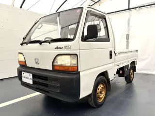 White 1995 Honda Acty Truck, 48,300 miles, E07A 660 cc, stock KTD-0619 (photo 2)