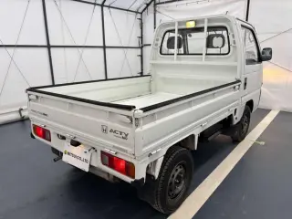 White 1995 Honda Acty Truck, 5-Speed Manual, imported kei truck, stock KTD-0623 (photo 4)