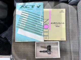 1995 Honda Acty Truck — Red 4WD Kei Trucks, photo 23 of 23