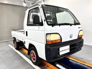 1995 Honda Acty Truck — White 4WD Kei Trucks, photo 1 of 24