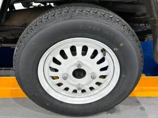 White 1995 Mitsubishi Minicab Truck 4WD kei truck for sale, stock KTD-0627 (photo 17)