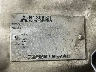 White 1995 Mitsubishi Minicab Truck, imported kei truck, stock KTD-0627 (photo 24)