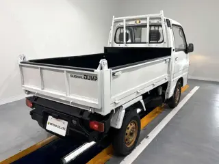 White 1995 Subaru Sambar Truck Dump 4WD kei truck for sale, stock KTD-0628 (photo 9)