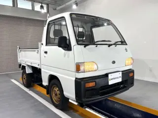 White 1995 Subaru Sambar Truck Dump, 5-Speed Manual, imported kei truck, stock KTD-0628 (photo 8)