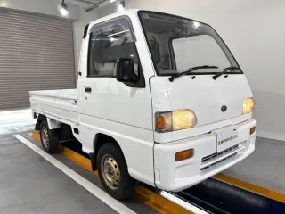 1995 Subaru Sambar Truck — White 2WD Kei Trucks, photo 1 of 22