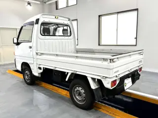1995 Subaru Sambar Truck — White 4WD Kei Trucks, photo 3 of 22