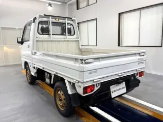 1995 Subaru Sambar Truck — White 4WD Kei Trucks, photo 3 of 25