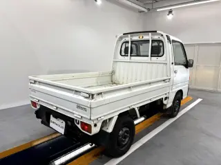 1995 Subaru Sambar Truck — White 4WD Kei Trucks, photo 4 of 24