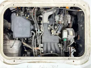 White 1995 Subaru Sambar Truck, 5-Speed Manual, imported kei truck, stock KTD-0637 (photo 8)