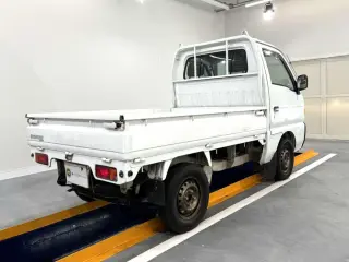 White 1995 Suzuki Carry Truck, 4-Speed Manual, imported kei truck, stock KTD-0640 (photo 4)