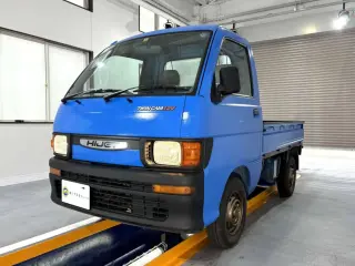 1996 Daihatsu Hijet Truck — Blue 2WD Kei Trucks, photo 2 of 24