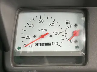 Gray 1996 Daihatsu Midget Ii 2WD kei truck for sale, stock KTD-0645 (photo 9)