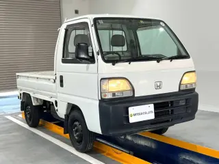 1996 Honda Acty Truck — White 2WD Kei Trucks, photo 1 of 24
