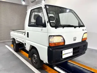 White 1996 Honda Acty Truck 4WD kei truck for sale, stock KTD-0648 (photo 1)