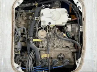 White 1996 Honda Acty Truck, 5-Speed Manual, imported kei truck, stock KTD-0649 (photo 8)
