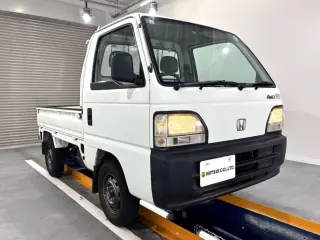 1996 Honda Acty Truck — White 4WD Kei Trucks, photo 1 of 26