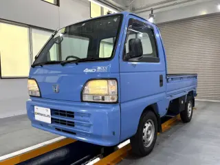 1996 Honda Acty Truck — Blue 4WD Kei Trucks, photo 2 of 24