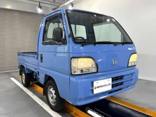 1996 Honda Acty Truck — Blue 4WD Kei Trucks, photo 1 of 24