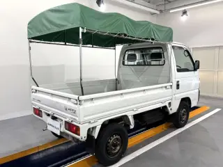 White 1996 Honda Acty Truck 4WD kei truck for sale, stock KTD-0655 (photo 5)
