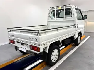 White 1996 Honda Acty Truck, 5-Speed Manual, imported kei truck, stock KTD-0656 (photo 4)