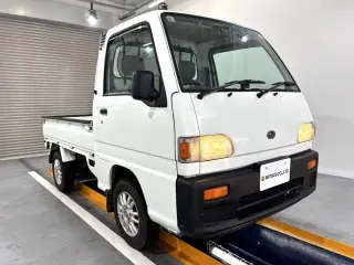 1996 Subaru Sambar Truck — White 2WD Kei Trucks, photo 1 of 27