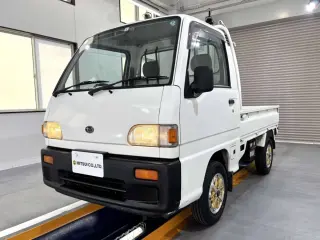 White 1996 Subaru Sambar Truck, 81,700 miles, EN07 660 cc, stock KTD-0665 (photo 2)