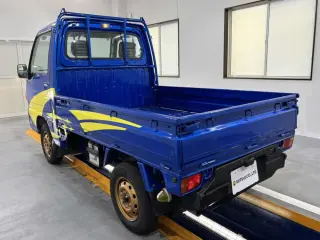 1996 Subaru Sambar Truck — Blue 4WD Kei Trucks, photo 3 of 25