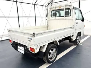 White 1996 Subaru Sambar Truck, 5-Speed Manual, imported kei truck, stock KTD-0668 (photo 4)