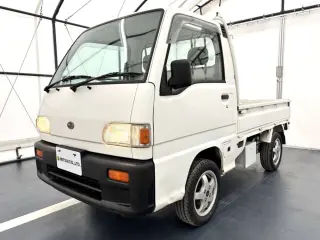 White 1996 Subaru Sambar Truck, 35,700 miles, EN07 660 cc, stock KTD-0668 (photo 2)